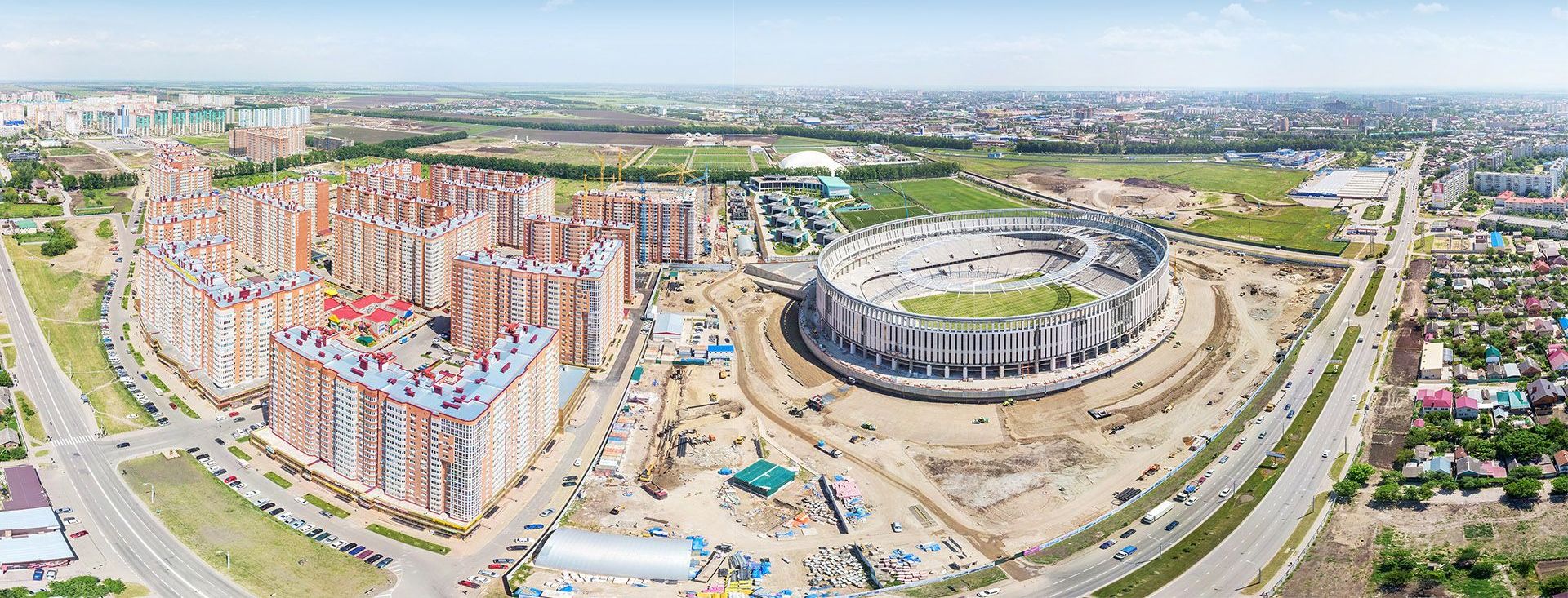 Стадион Краснодар ЖК панорама